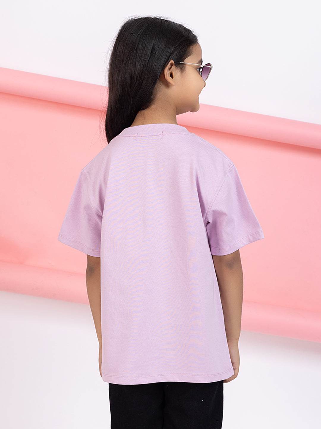 Girls Classic Round Neck T-Shirt - ZEALTH.SHOP