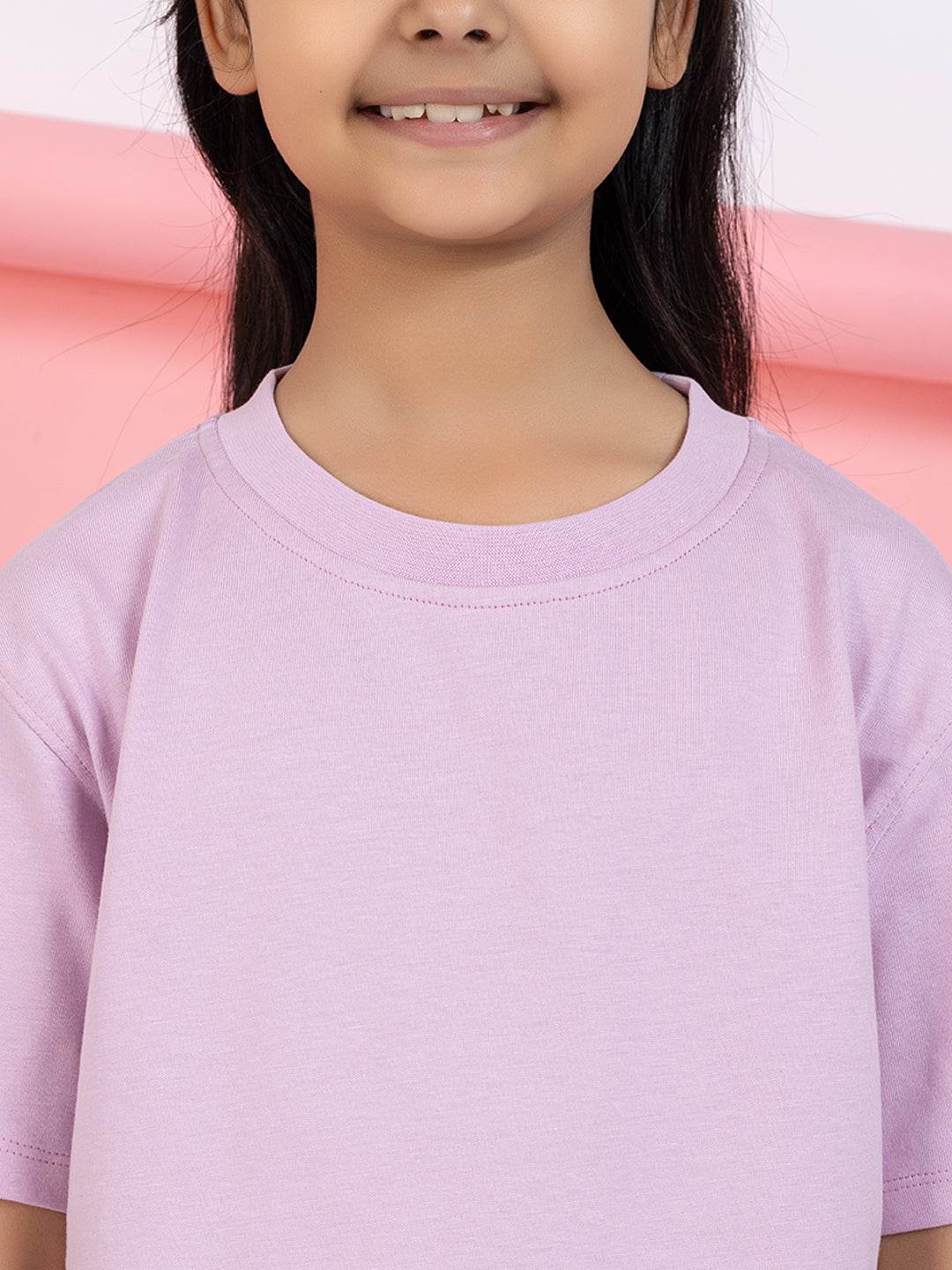 Girls Classic Round Neck T-Shirt - ZEALTH.SHOP