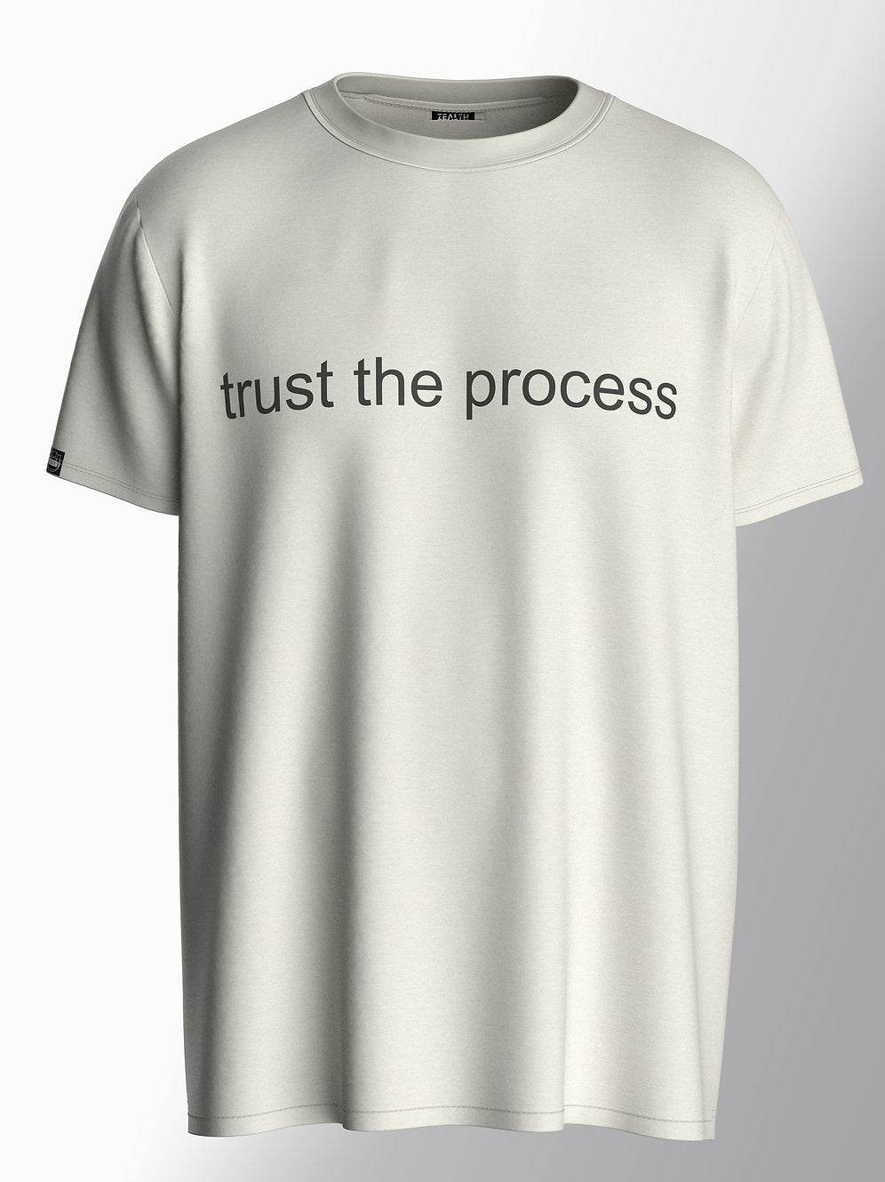 Trust The Process - Unisex Oversized Graphic Tee - ZEALTH.SHOP