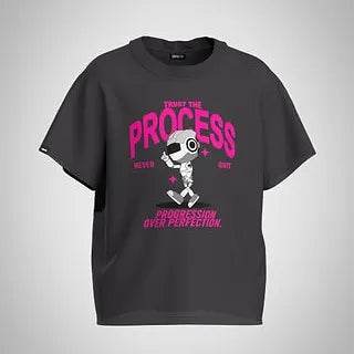 Trust The Process Girls T-Shirt Graphic - ZEALTH.SHOP