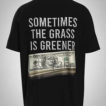 Materialism - Unisex Oversized Graphic Tee - ZEALTH.SHOP