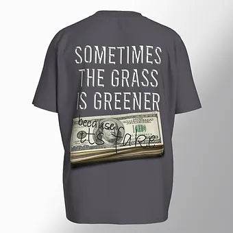 Materialism - Unisex Oversized Graphic Tee - ZEALTH.SHOP