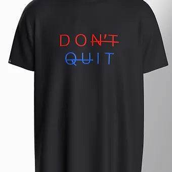 Don't Quit - Unisex Oversized Graphic Tee - ZEALTH.SHOP