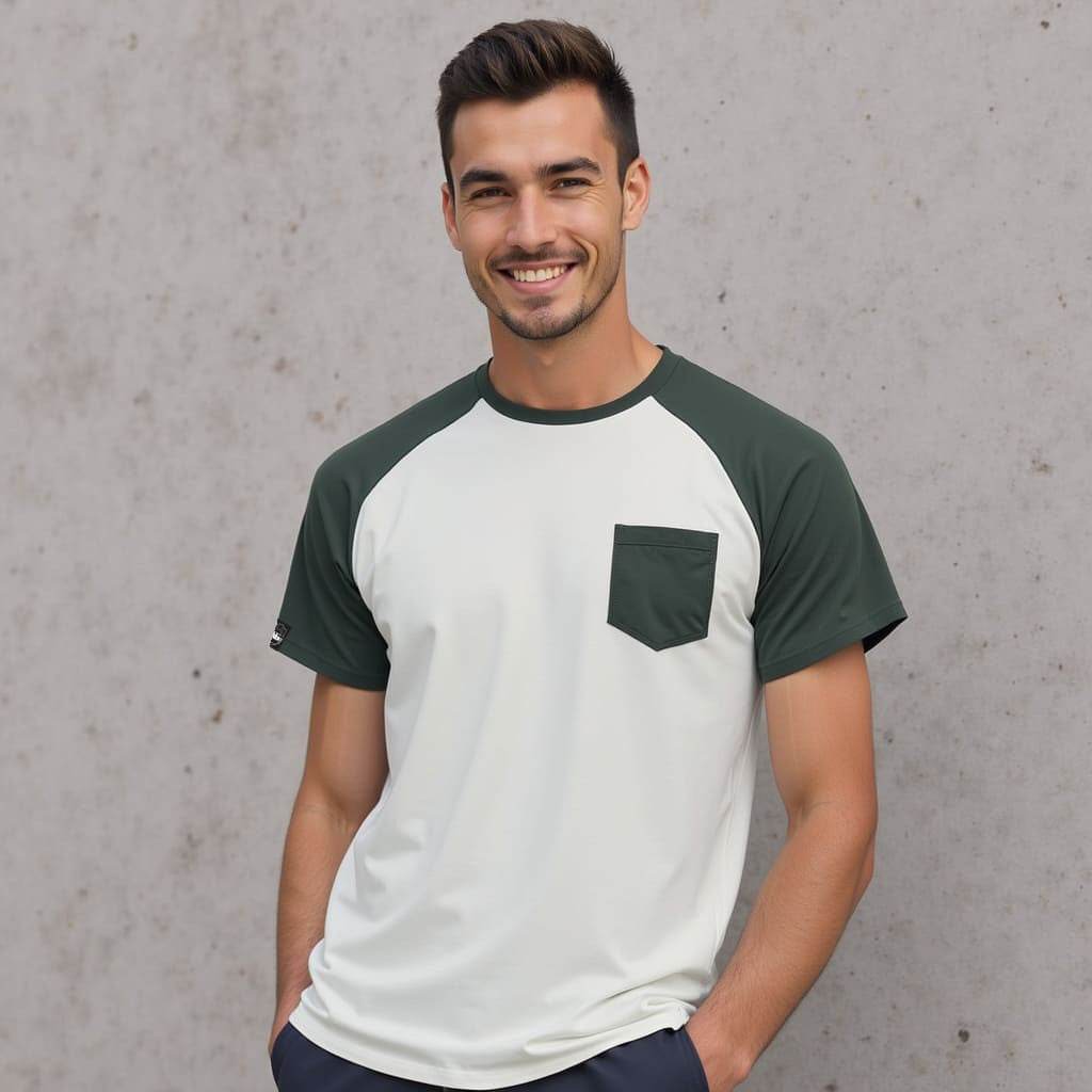 Men Raglan T-Shirt (Half Sleeves) - ZEALTH.SHOP