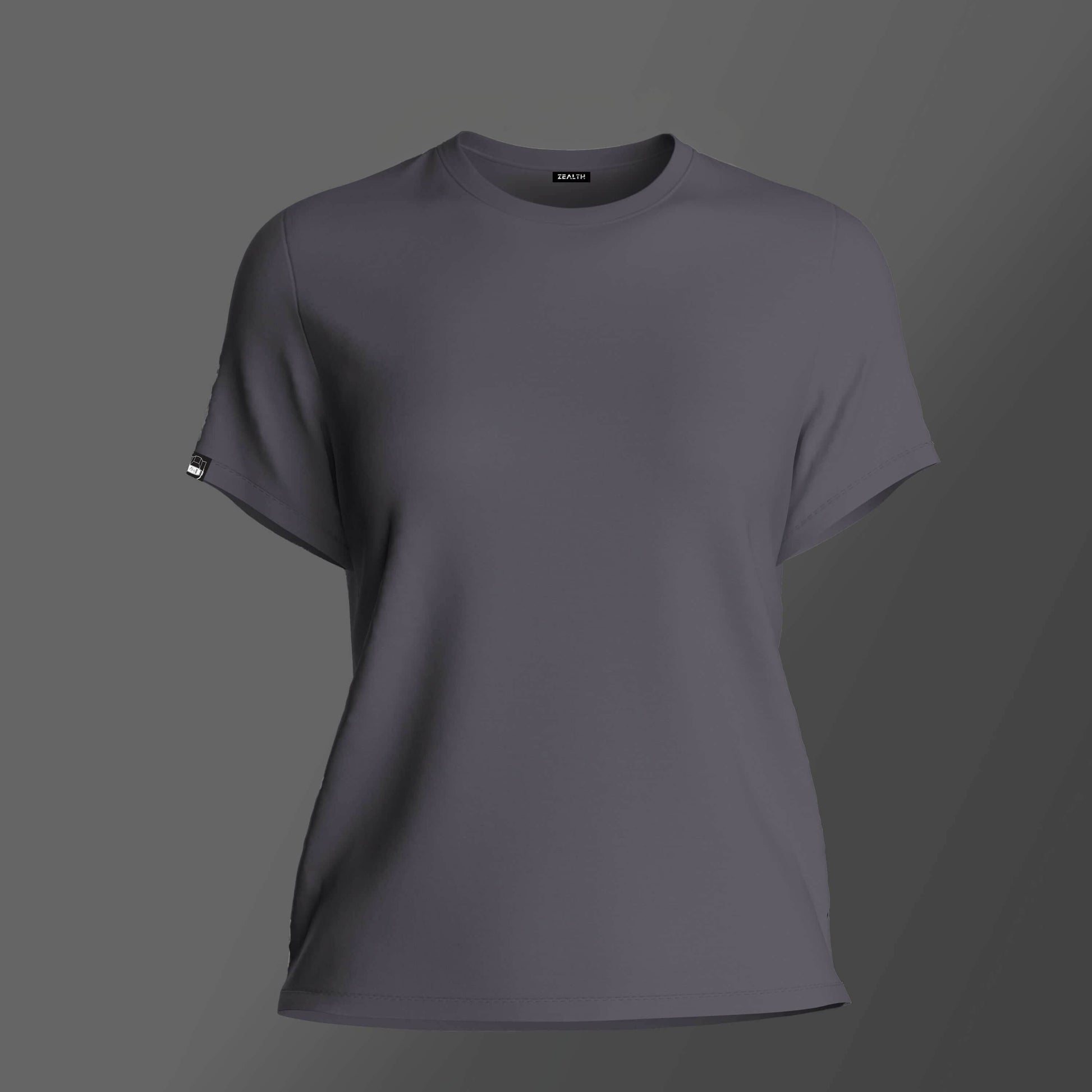 Women Classic Round Neck T-Shirt (Half Sleeves) - ZEALTH.SHOP