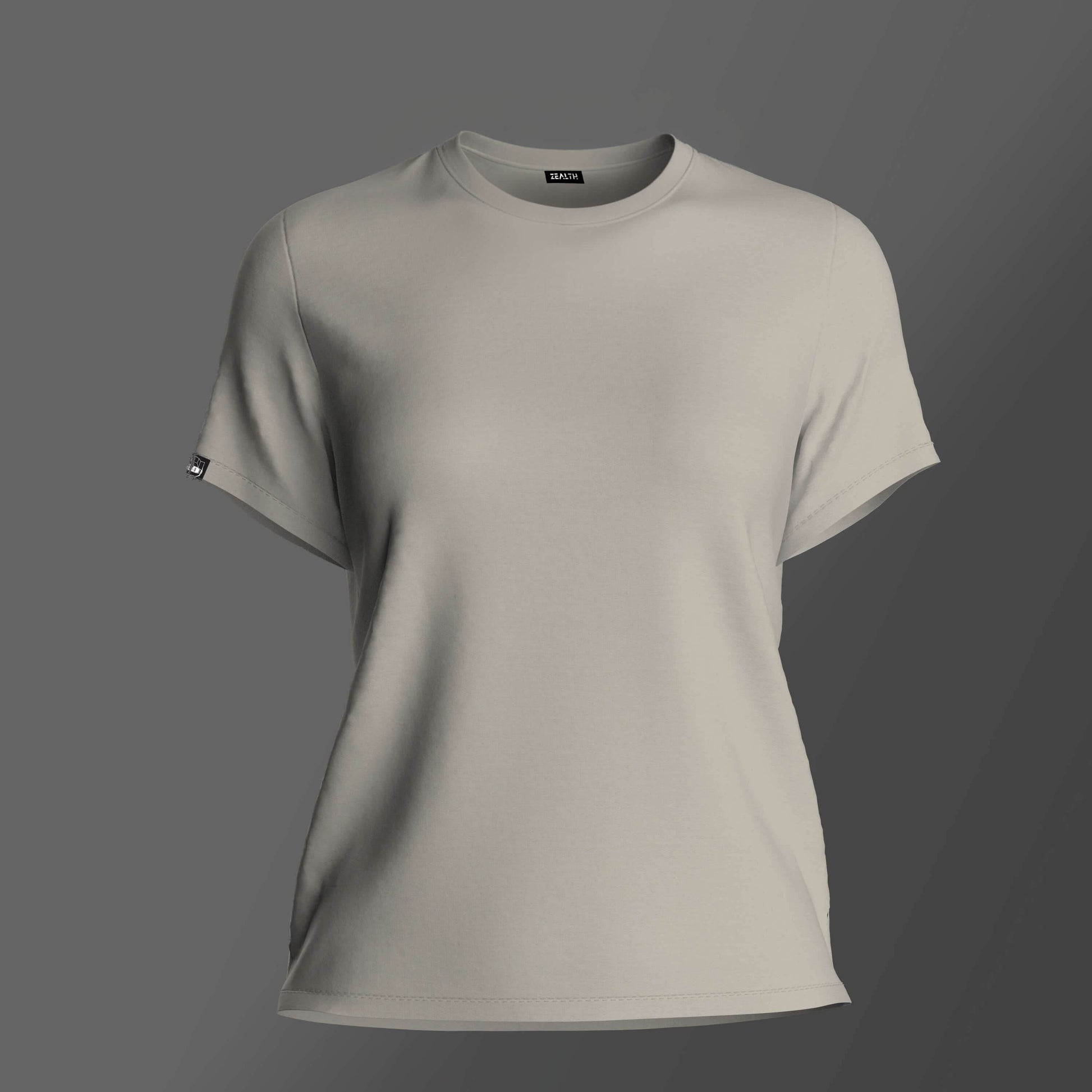 Women Classic Round Neck T-Shirt (Half Sleeves) - ZEALTH.SHOP