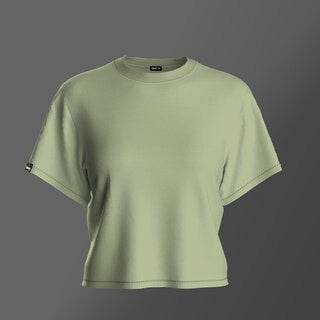 Women Crop Top (Half Sleeves) - ZEALTH.SHOP