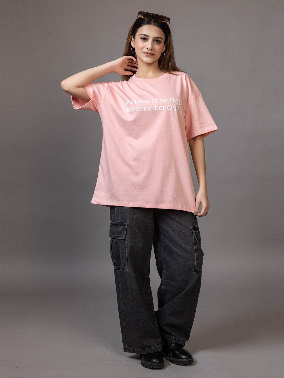 You Have To Be ODD To Be Number ONE - Unisex Oversized Graphic Tee - ZEALTH.SHOP