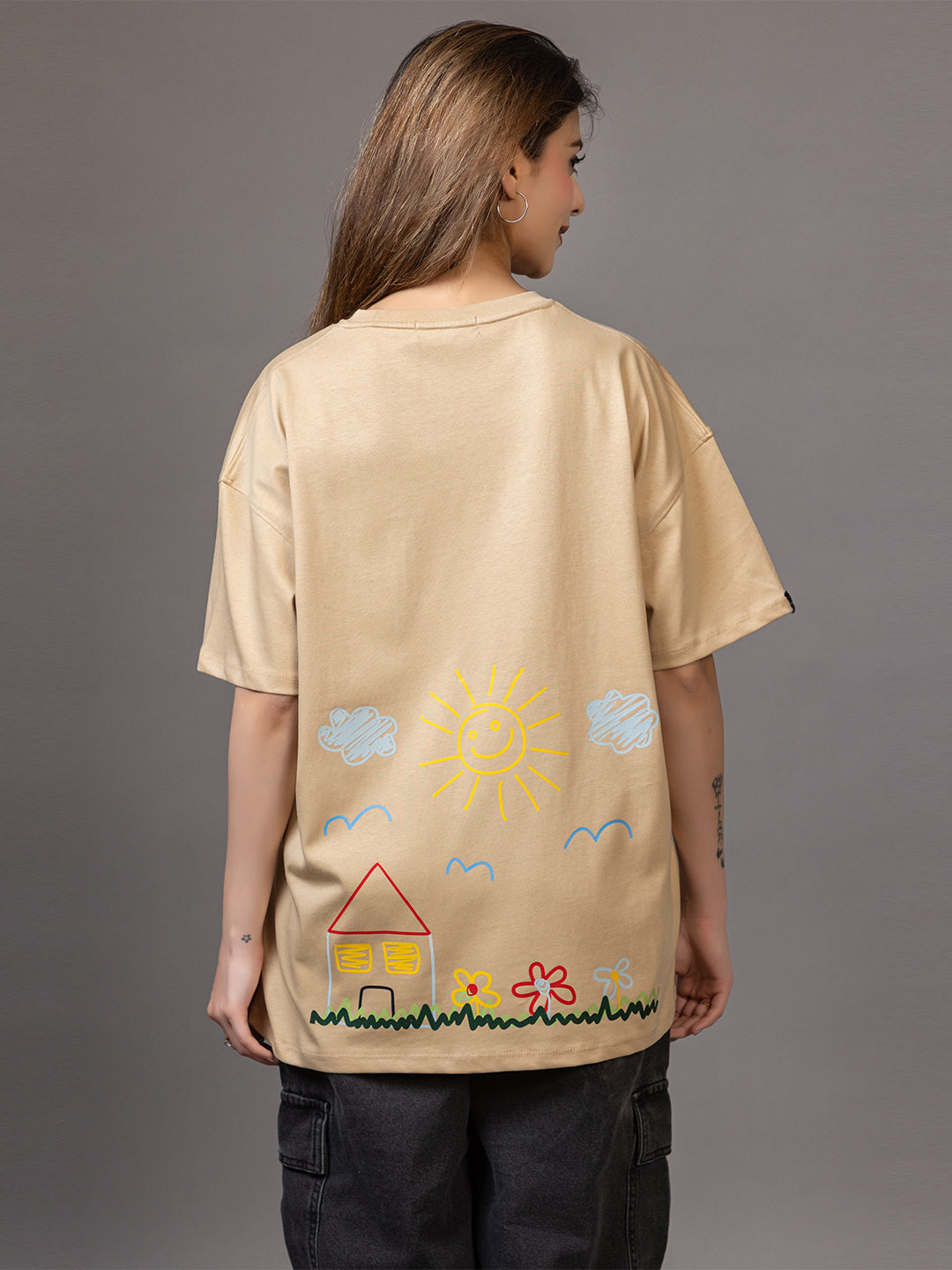 Child At Heart - Unisex Oversized Graphic Tee