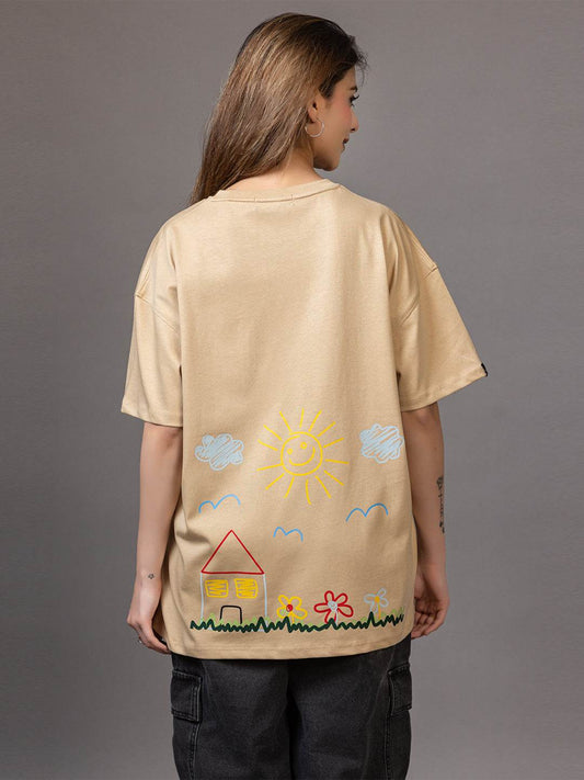 Child At Heart - Unisex Oversized Graphic Tee - ZEALTH.SHOP