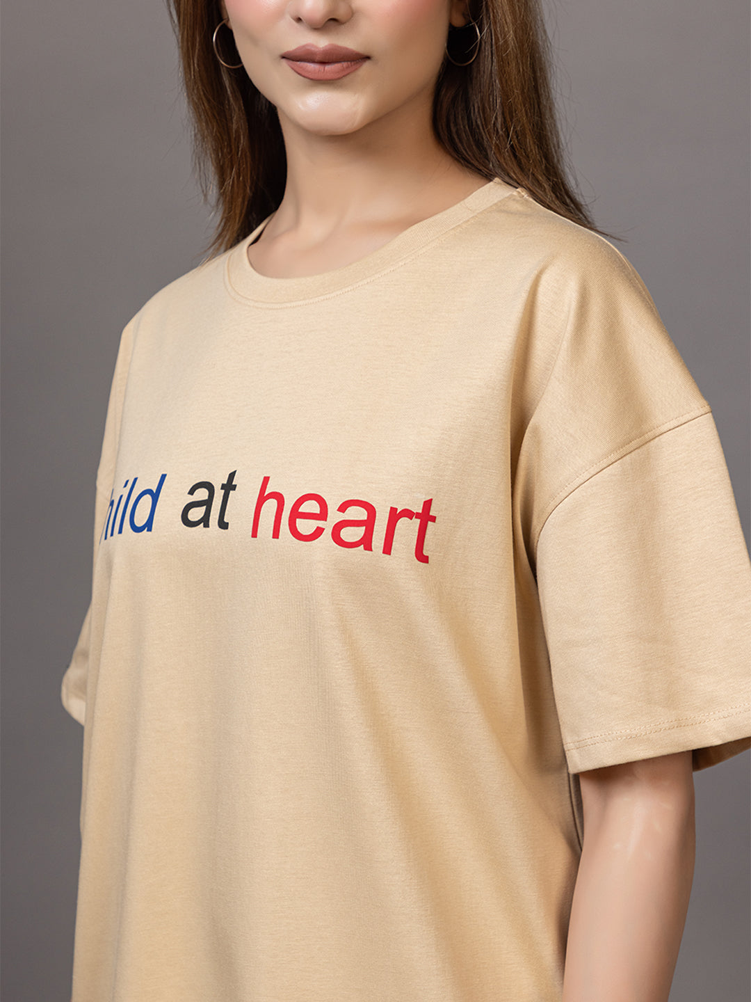 Child At Heart - Unisex Oversized Graphic Tee