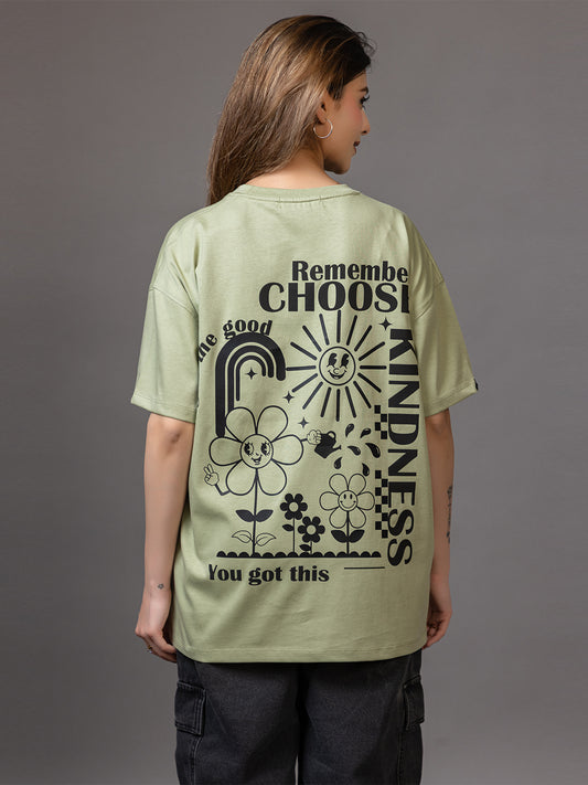 Optimism - Unisex Oversized Graphic Tee