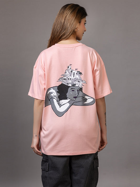 Daydreaming - Unisex Oversized Graphic Tee