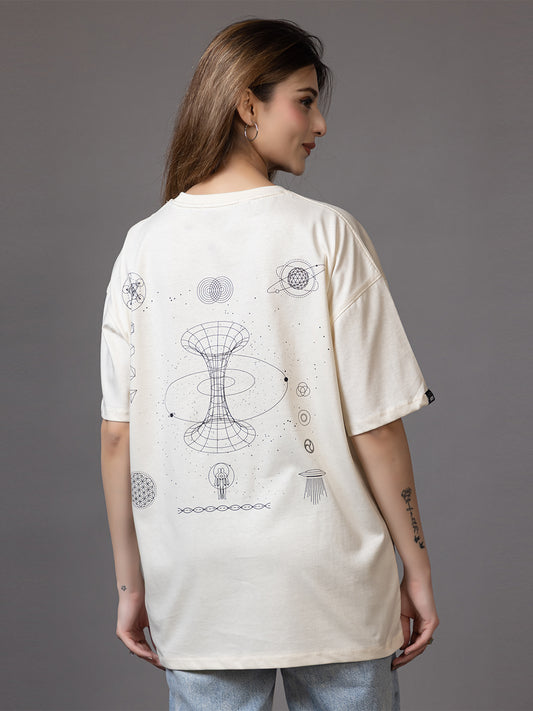 True/False - Unisex Oversized Graphic Tee