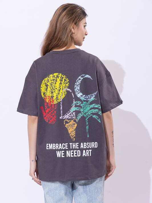 Chaos - Unisex Oversized Graphic Tee