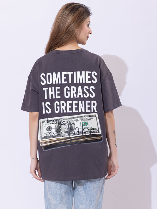 Materialism - Unisex Oversized Graphic Tee