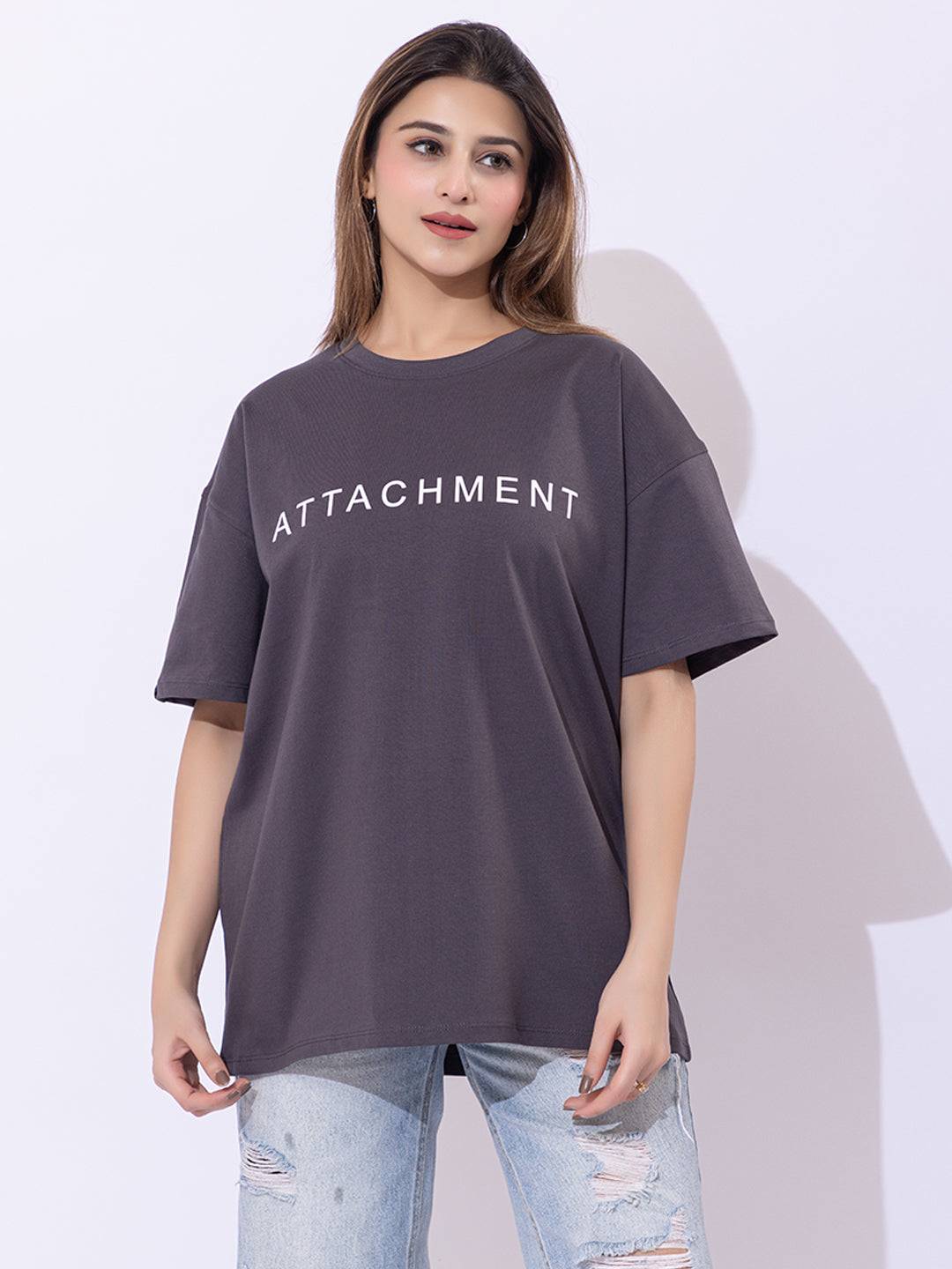 Attachment - Unisex Oversized Graphic Tee