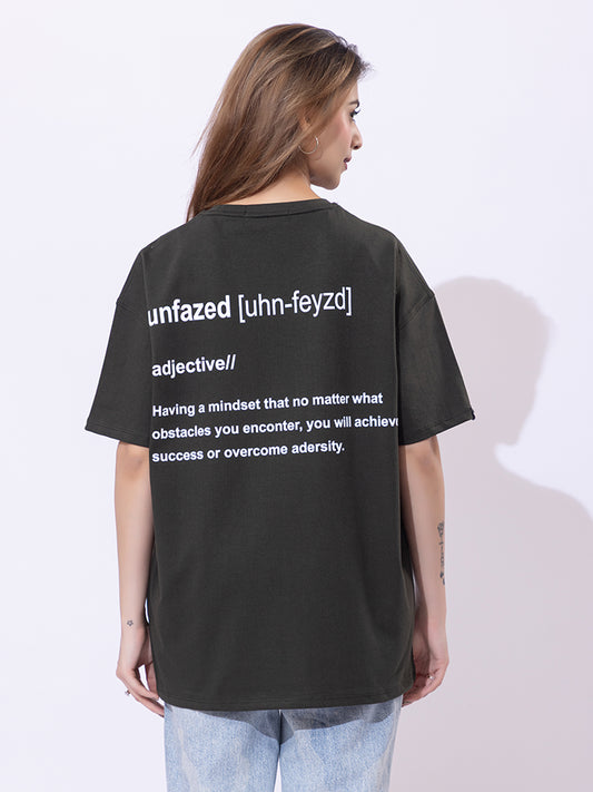Unfazed - Unisex Oversized Graphic Tee