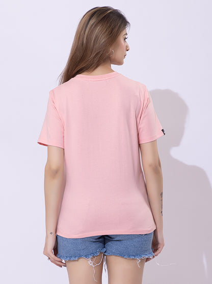 Women Classic Round Neck T-Shirt (Half Sleeves)