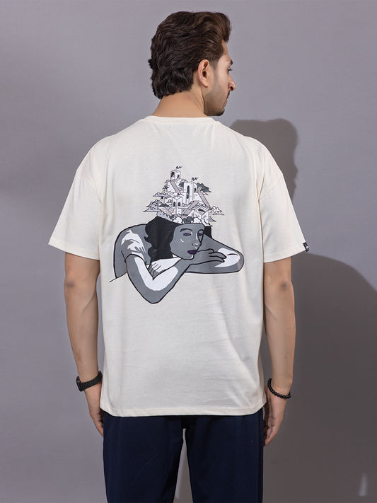 Daydreaming - Unisex Oversized Graphic Tee