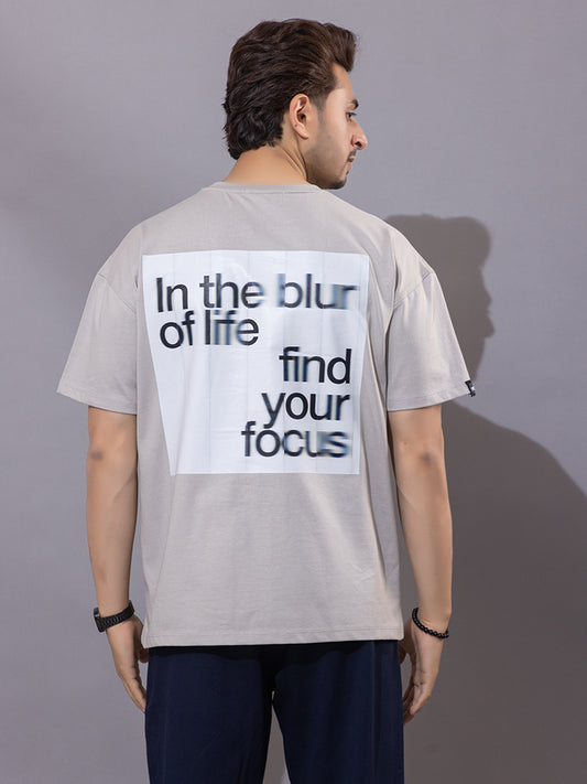 Intent - Unisex Oversized Graphic Tee