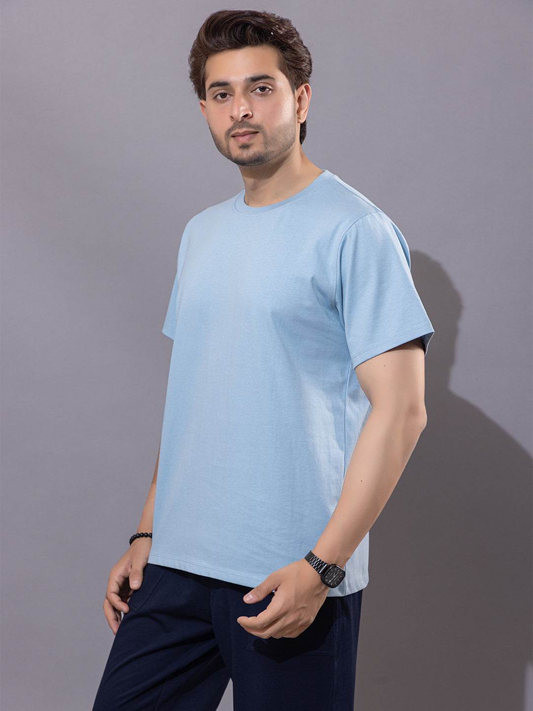 Men Classic Round Neck T-Shirt (Half Sleeves) - ZEALTH.SHOP