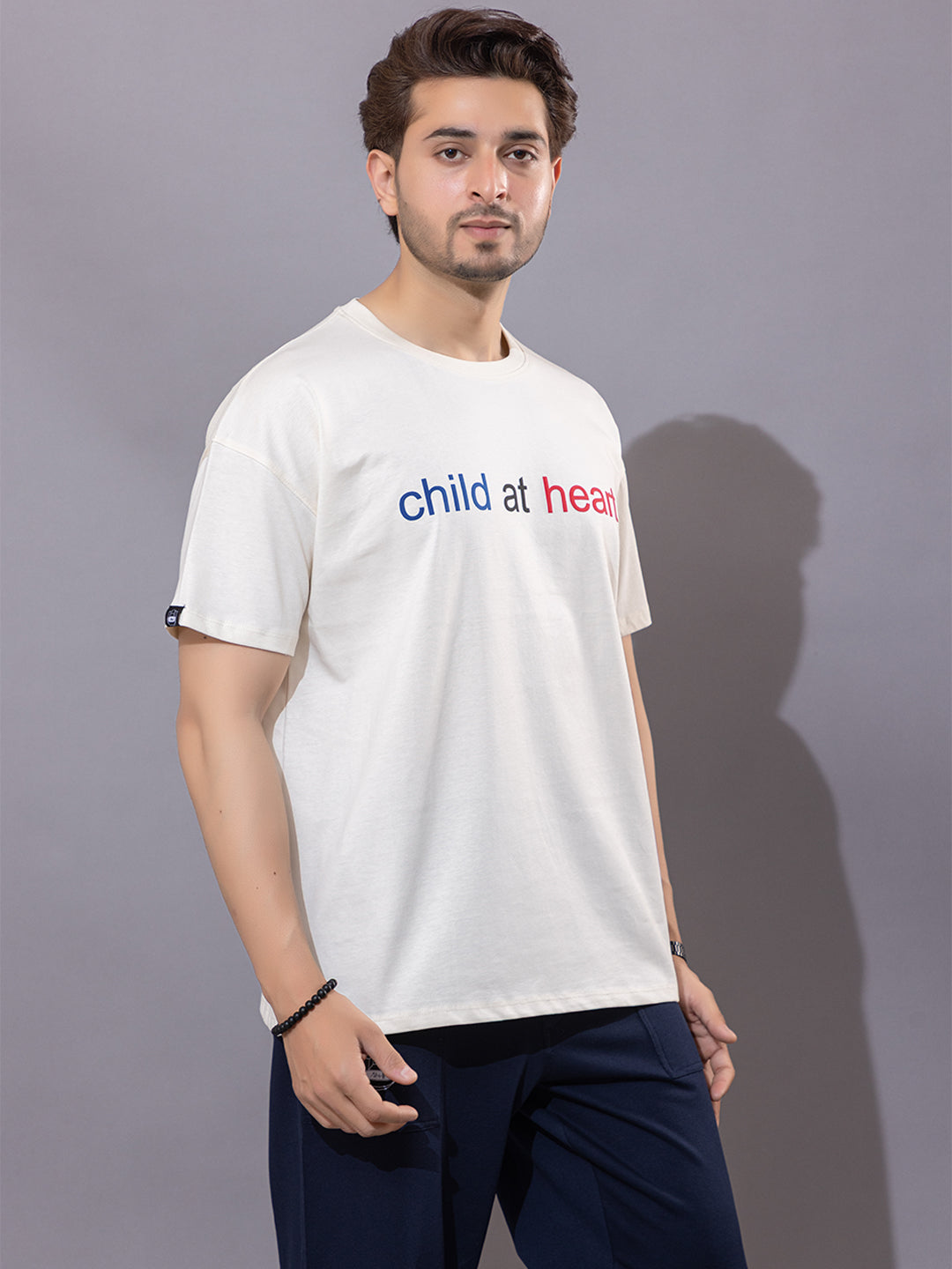 Child At Heart - Unisex Oversized Graphic Tee