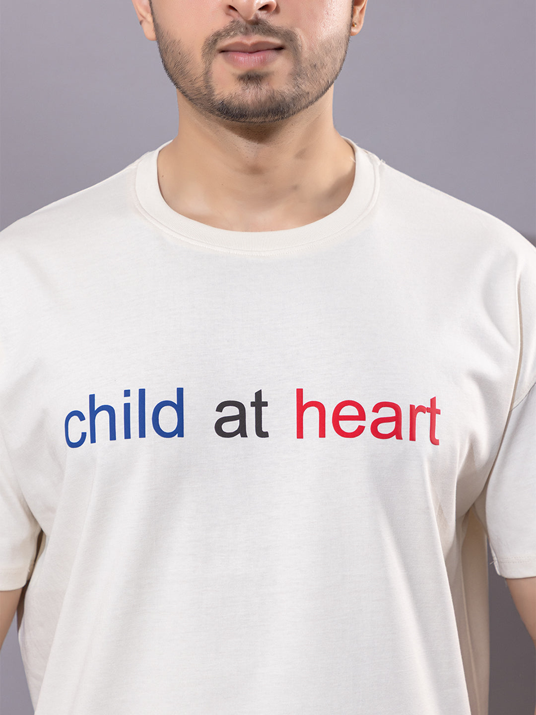 Child At Heart - Unisex Oversized Graphic Tee