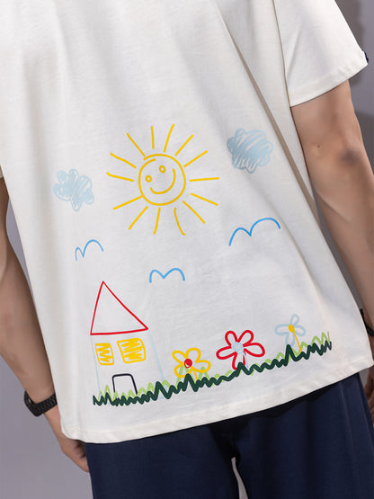 Child At Heart - Unisex Oversized Graphic Tee