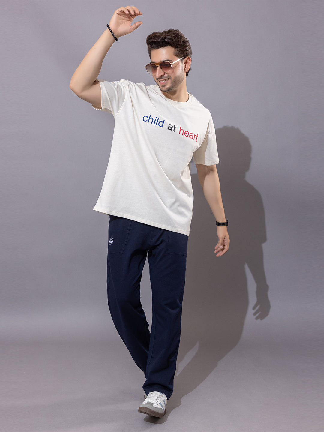 Child At Heart - Unisex Oversized Graphic Tee