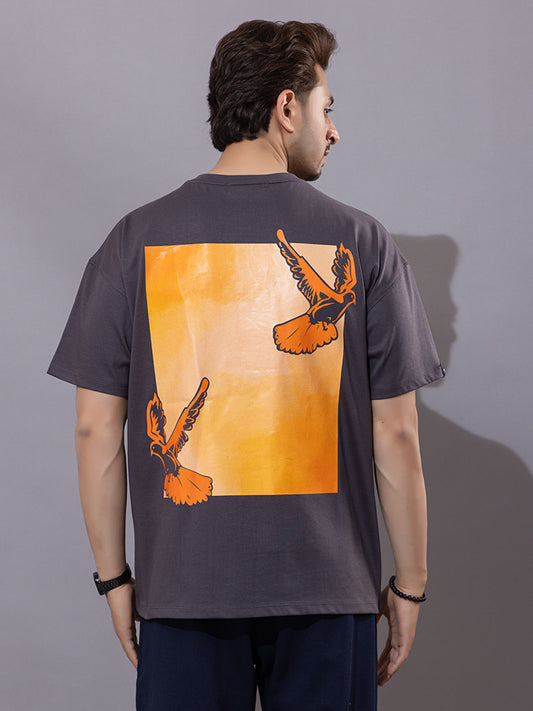Escape - Unisex Oversized Graphic Tee
