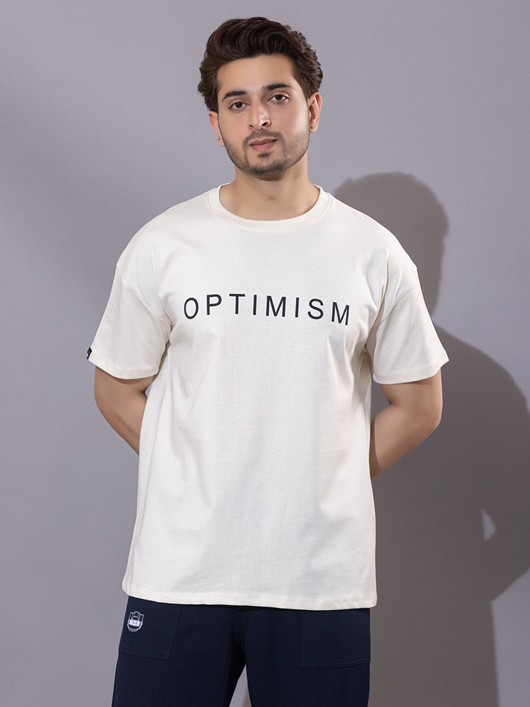 Optimism - Unisex Oversized Graphic Tee
