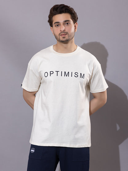 Optimism - Unisex Oversized Graphic Tee