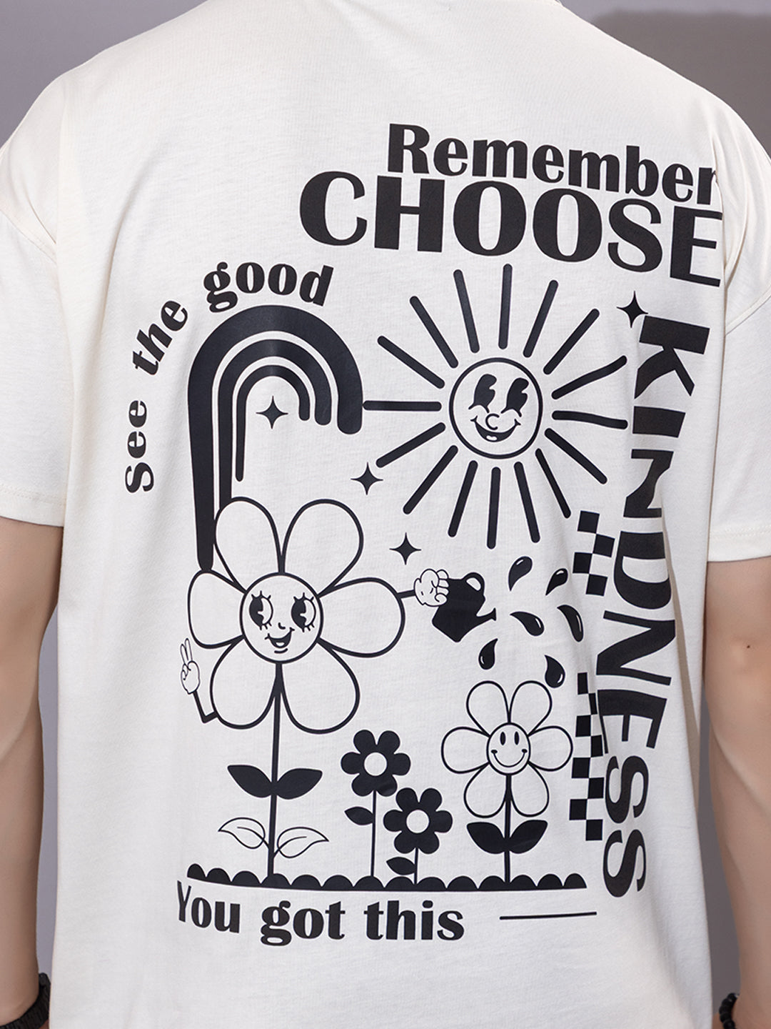 Optimism - Unisex Oversized Graphic Tee