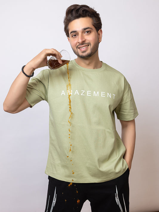 Amazement - Unisex Oversized Graphic Tee