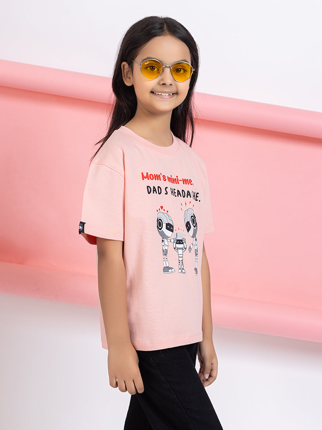 Dad's Headache Girls T-Shirt Graphic