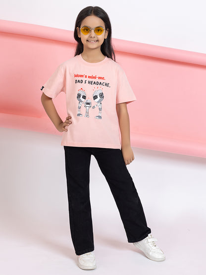 Dad's Headache Girls T-Shirt Graphic