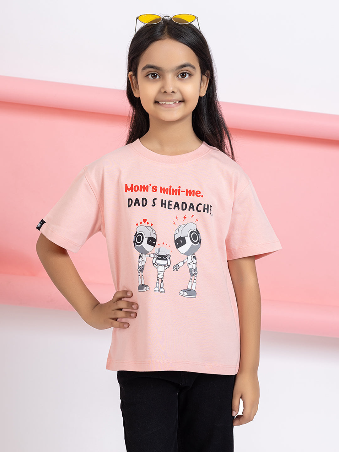 Dad's Headache Girls T-Shirt Graphic