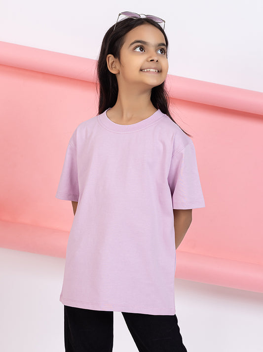 Girls Classic Round Neck T-Shirt
