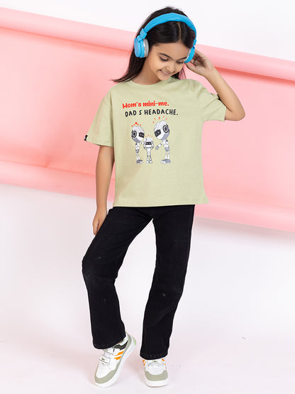 Dad's Headache Girls T-Shirt Graphic