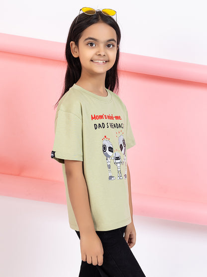 Dad's Headache Girls T-Shirt Graphic