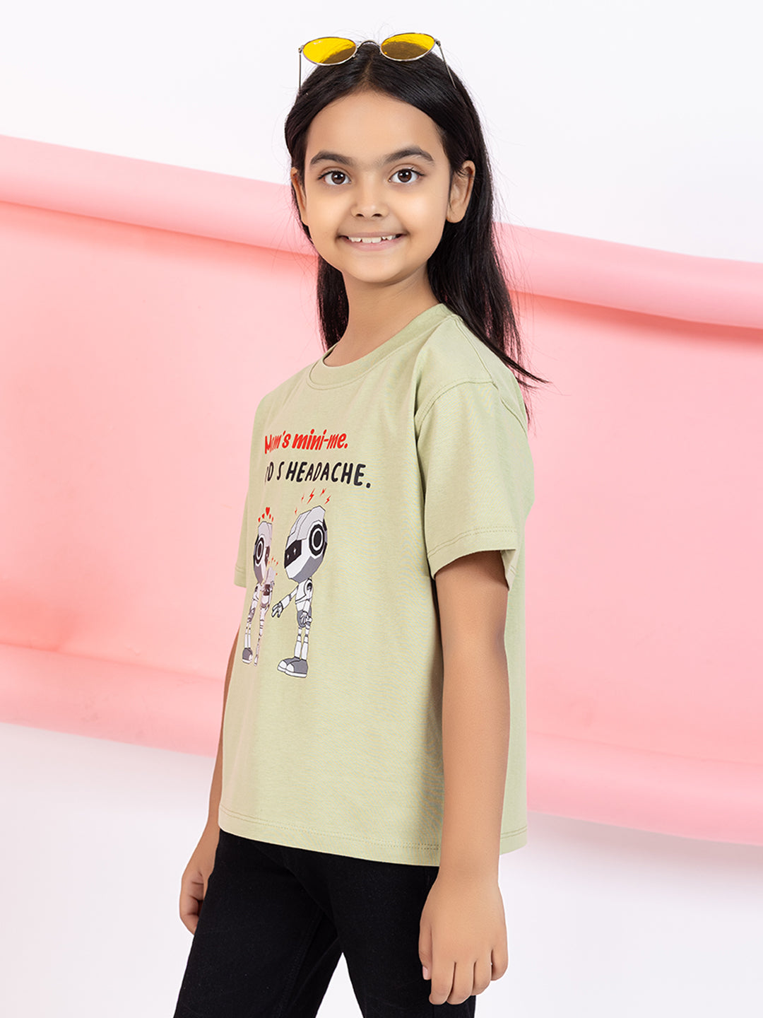 Dad's Headache Girls T-Shirt Graphic