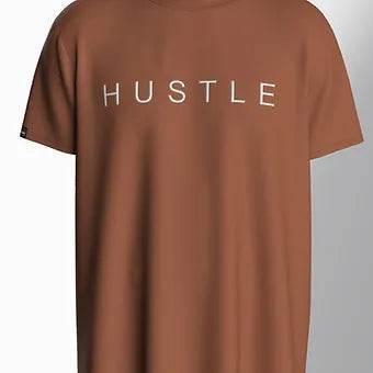 Hustle - Unisex Oversized Graphic Tee - ZEALTH.SHOP