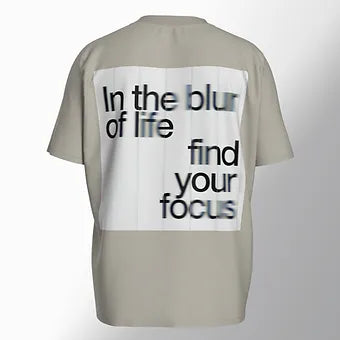 Intent - Unisex Oversized Graphic Tee