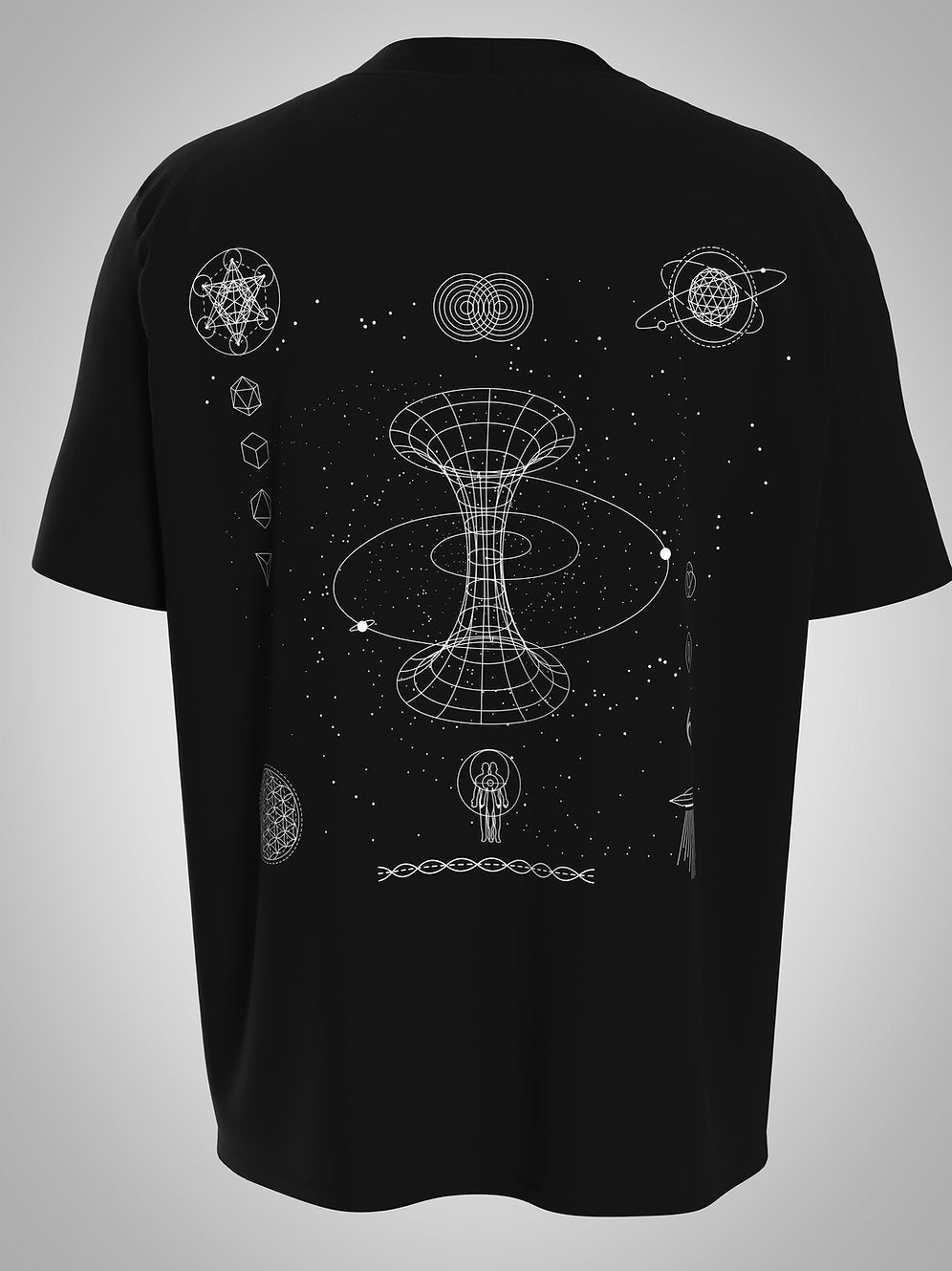 True/False Unisex Oversize Graphic Tees