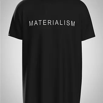 Materialism - Unisex Oversized Graphic Tee