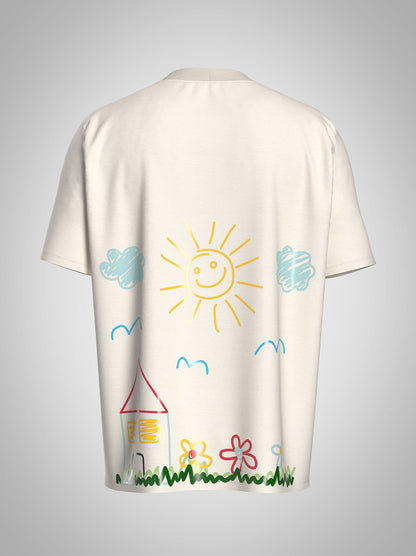 Child At Heart Unisex Oversize Graphic Tees