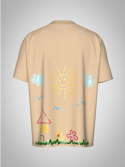 Child At Heart Unisex Oversize Graphic Tees