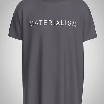 Materialism - Unisex Oversized Graphic Tee