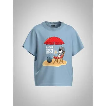 Alexa, Play My Mood Girls T-Shirt Graphic